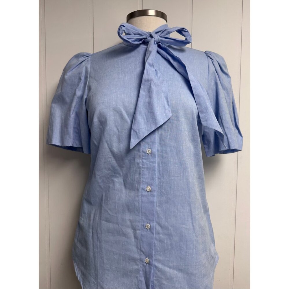 Morgan Tie Neck Blouse
